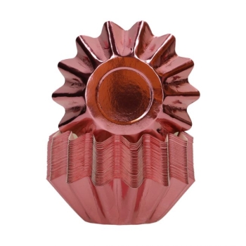 Bloom Baking Cups - Metallic Rose Gold